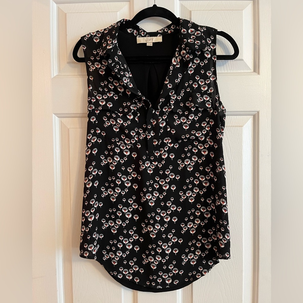 Loft flower blouse